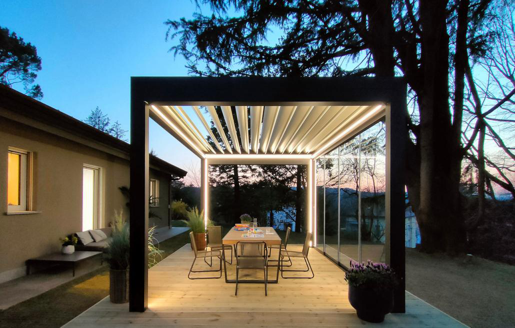 Pergola bioclimatica Crimax